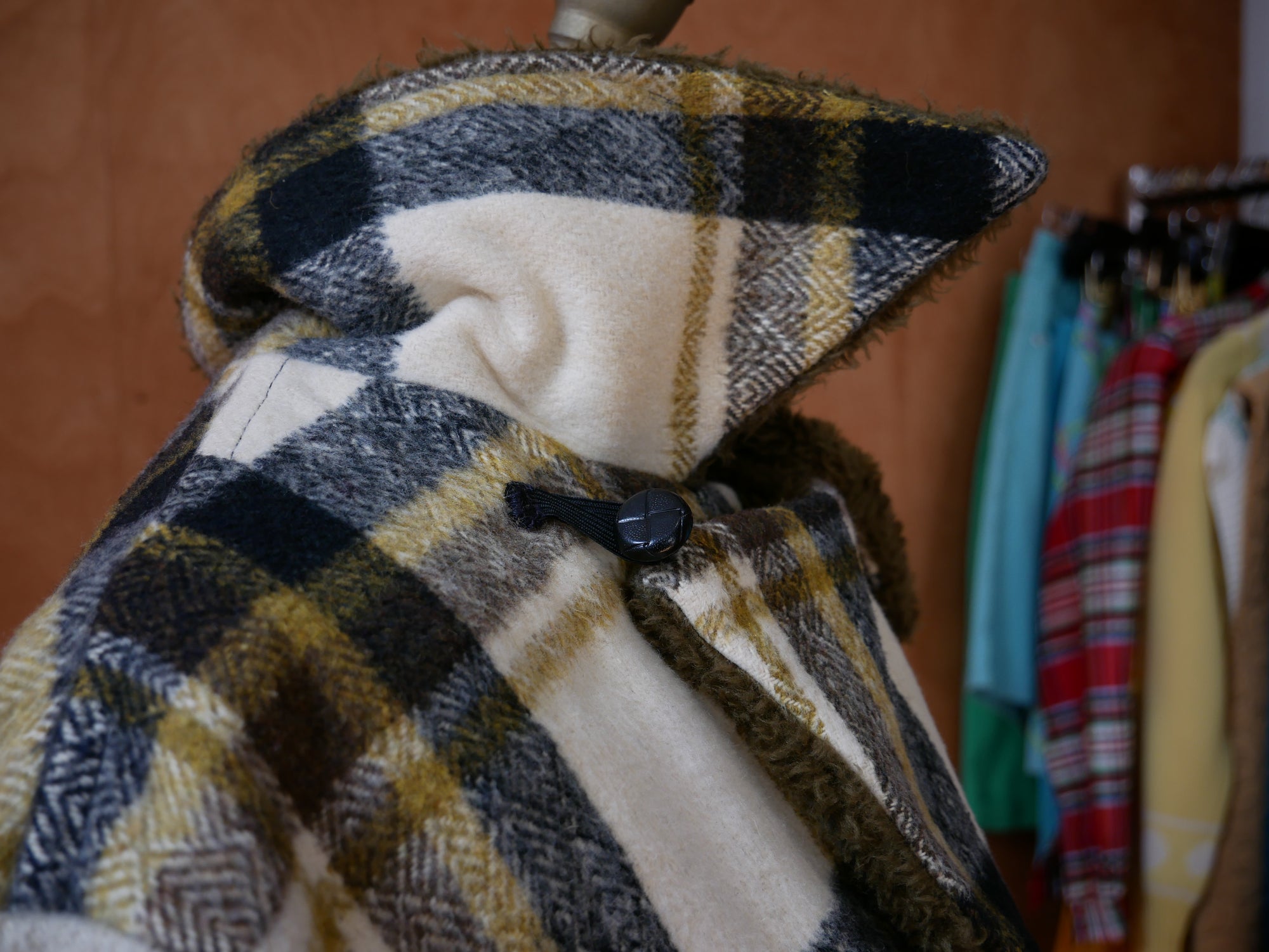 70s Western Plaid Jacket
