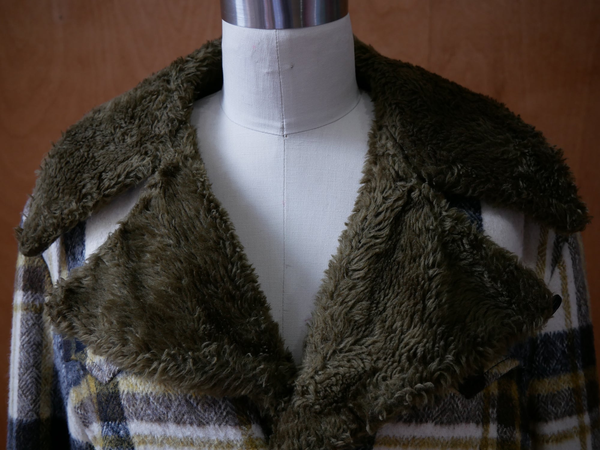 70s Western Plaid Jacket