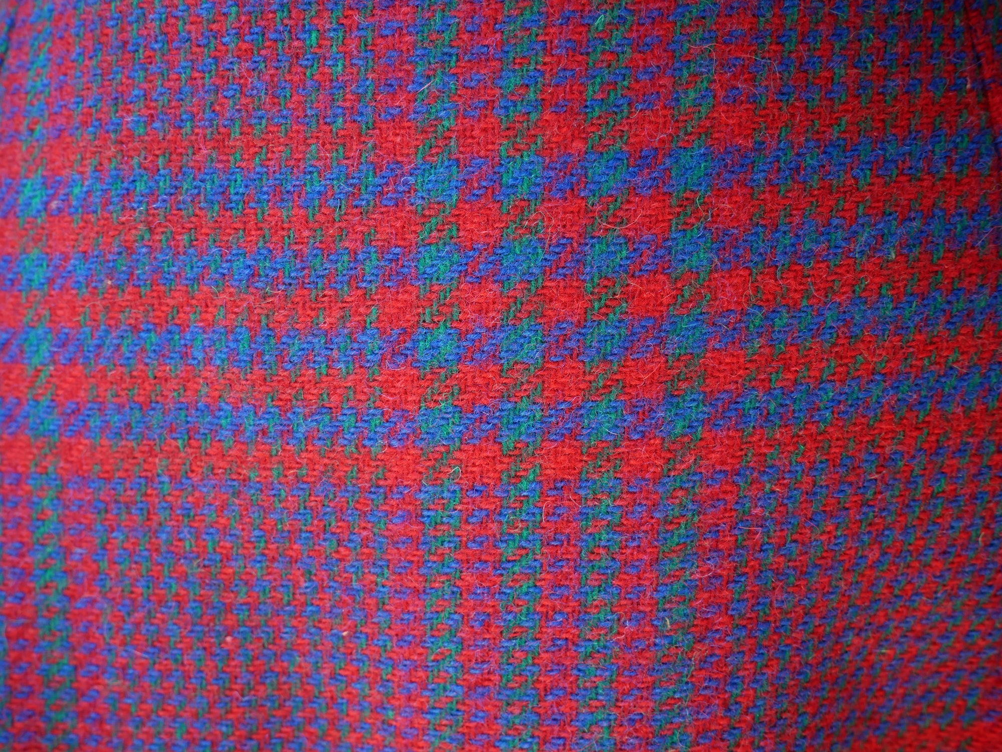60s Wool Trumpet Skirt with Bow