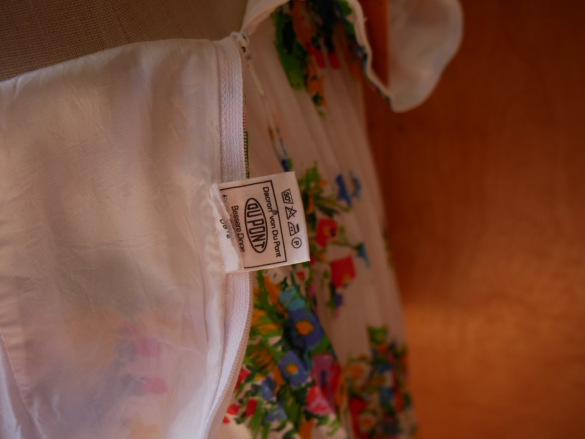 50s/60s Flutter Floral Dress