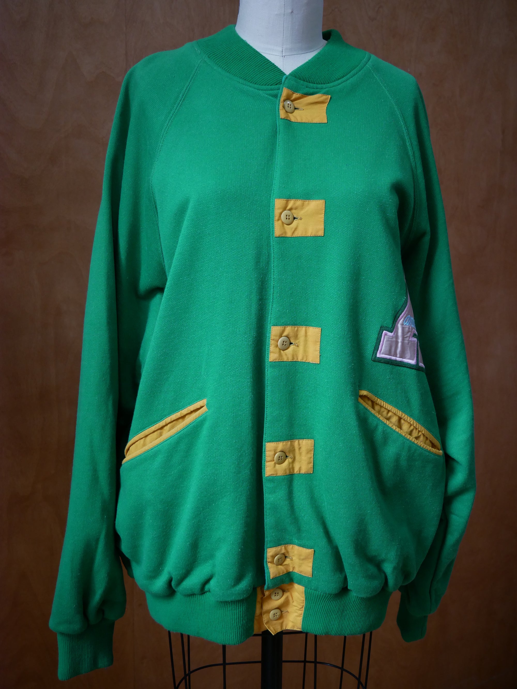 Americanino Oversized Letterman Cardigan