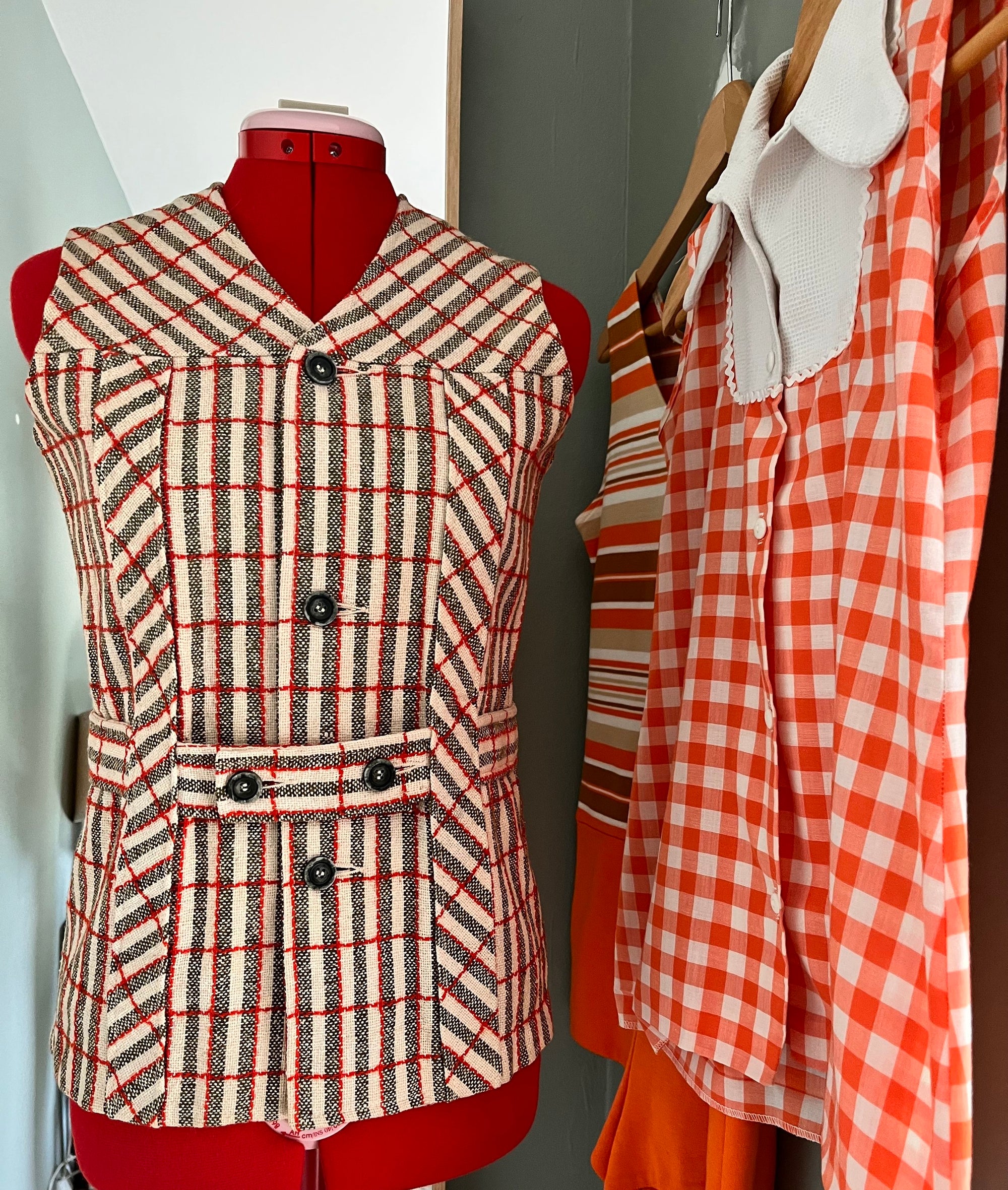 70s Belted Vest