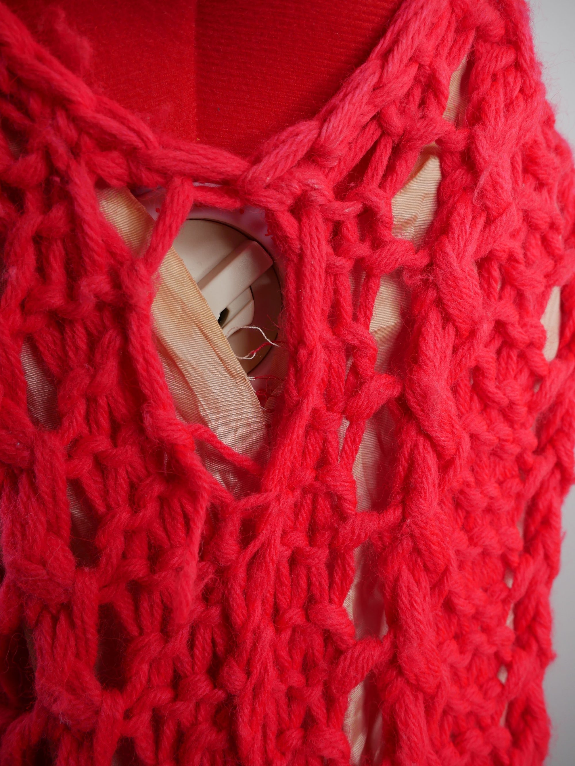 Heart Crocheted Capelet