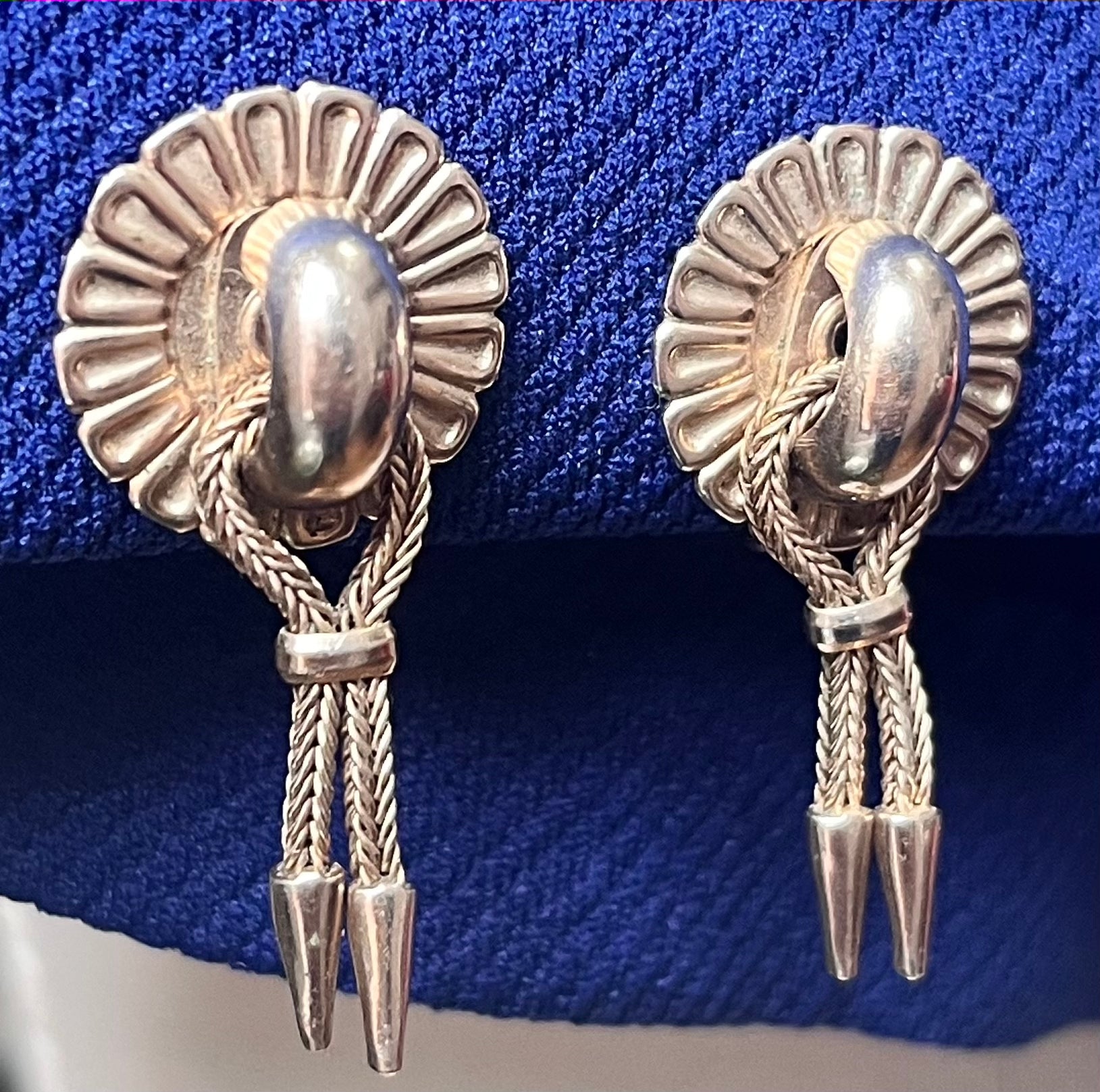 Vintage Gold Electroplated Arrow Earrings