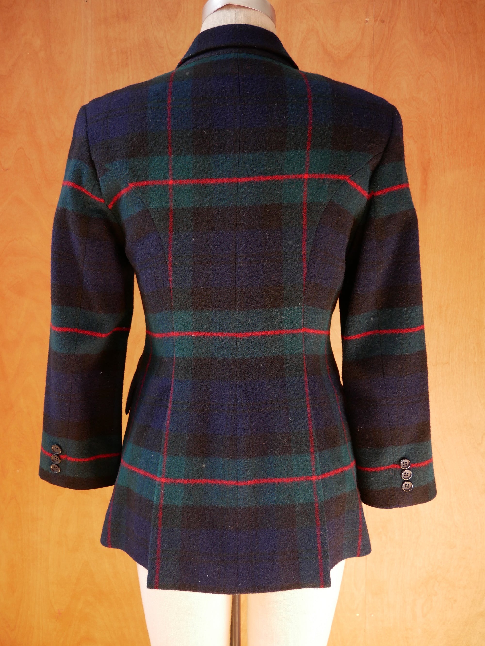 Vintage DKNY Plaid Blazer
