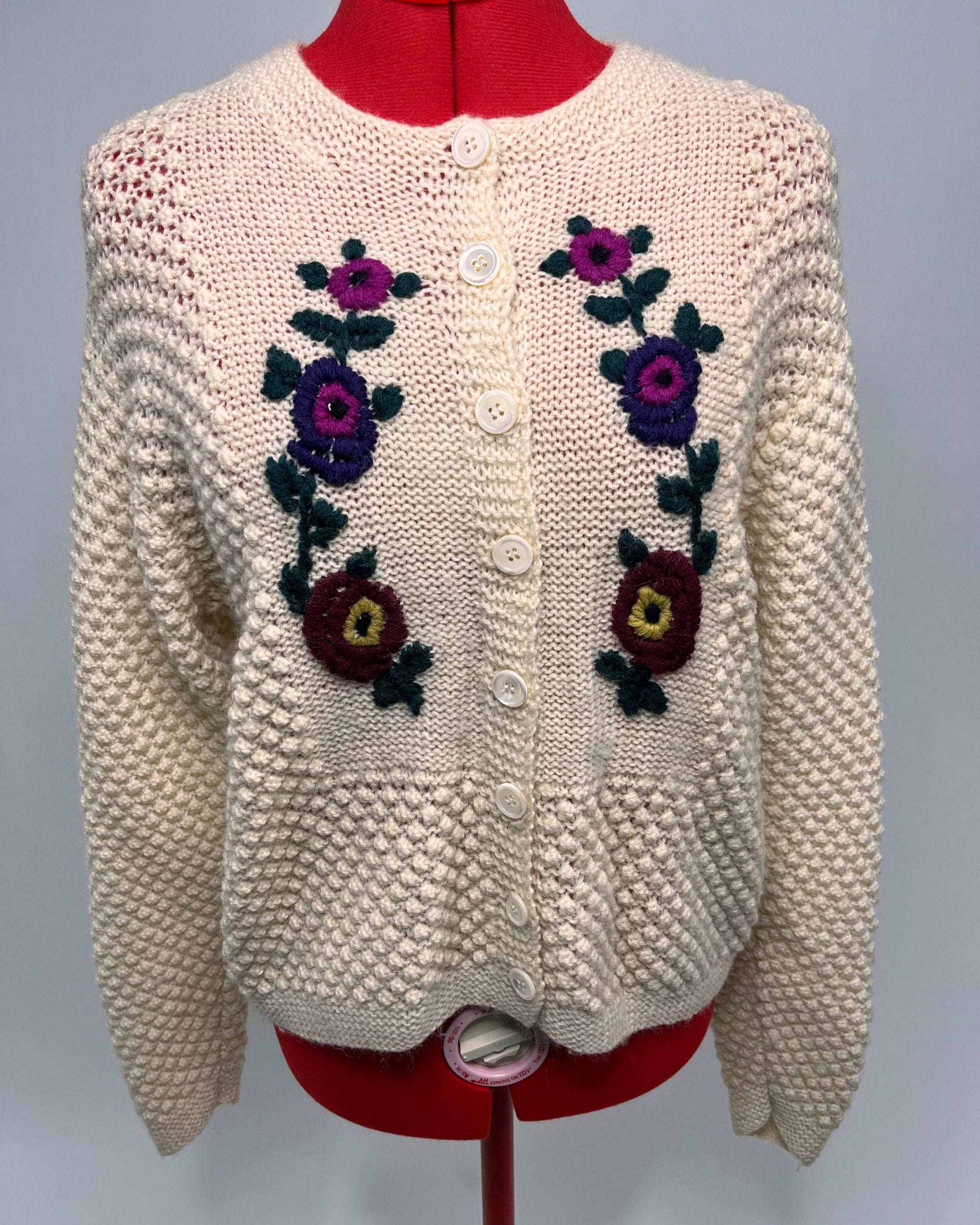 Bubble Knit Cardigan