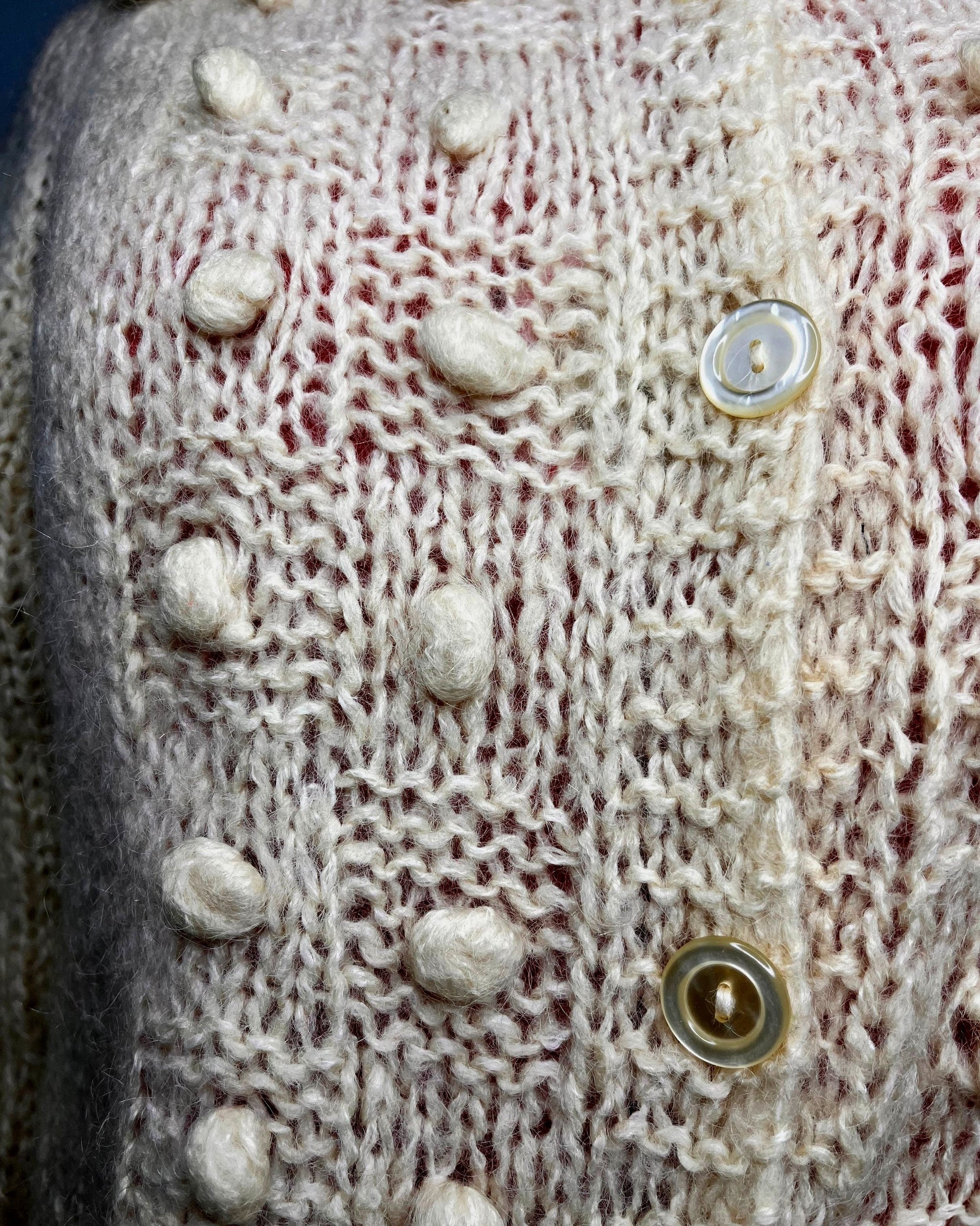 50s Textured Cardigan