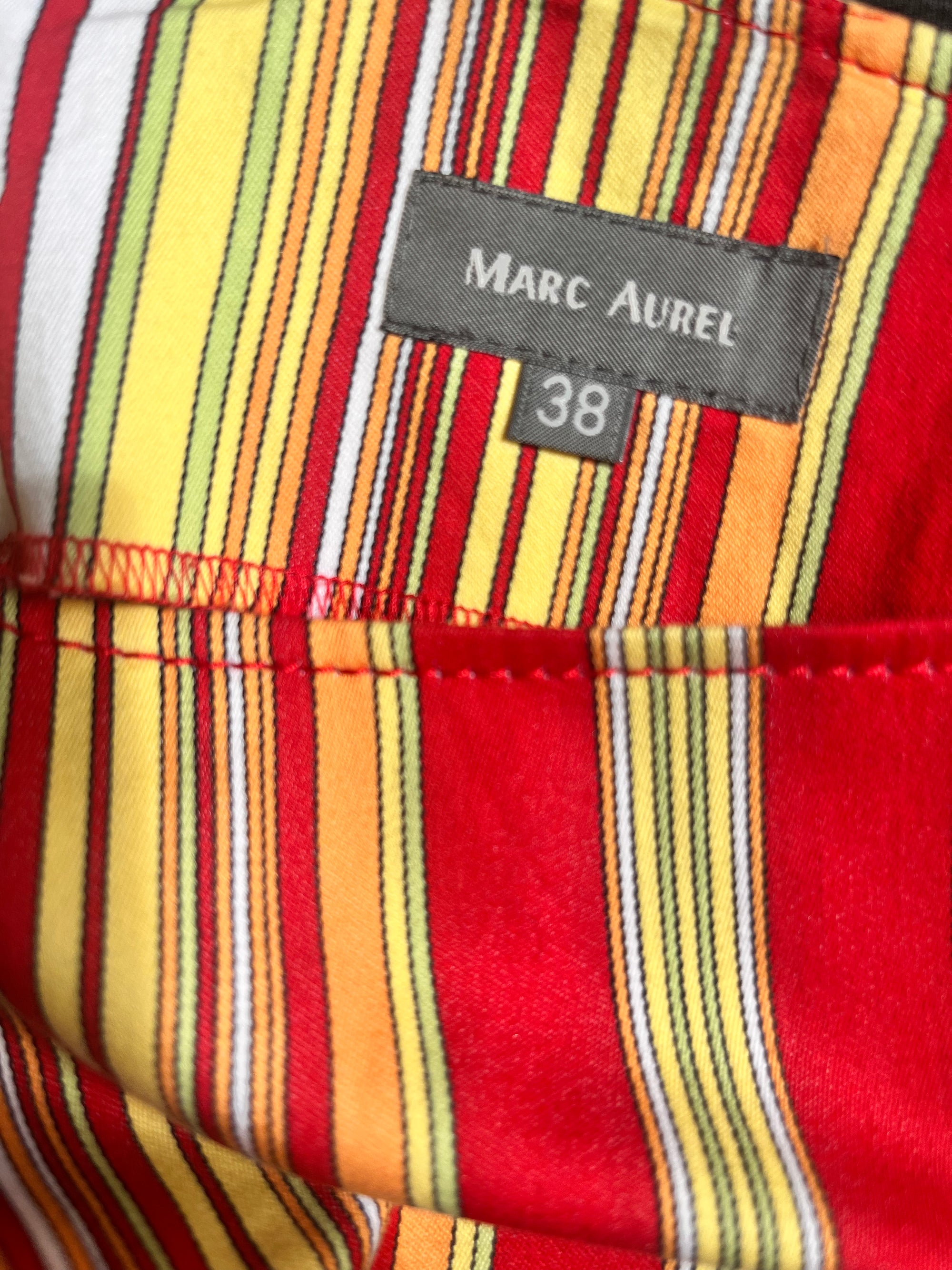 Fruit Stripes Stretch Tank Dress