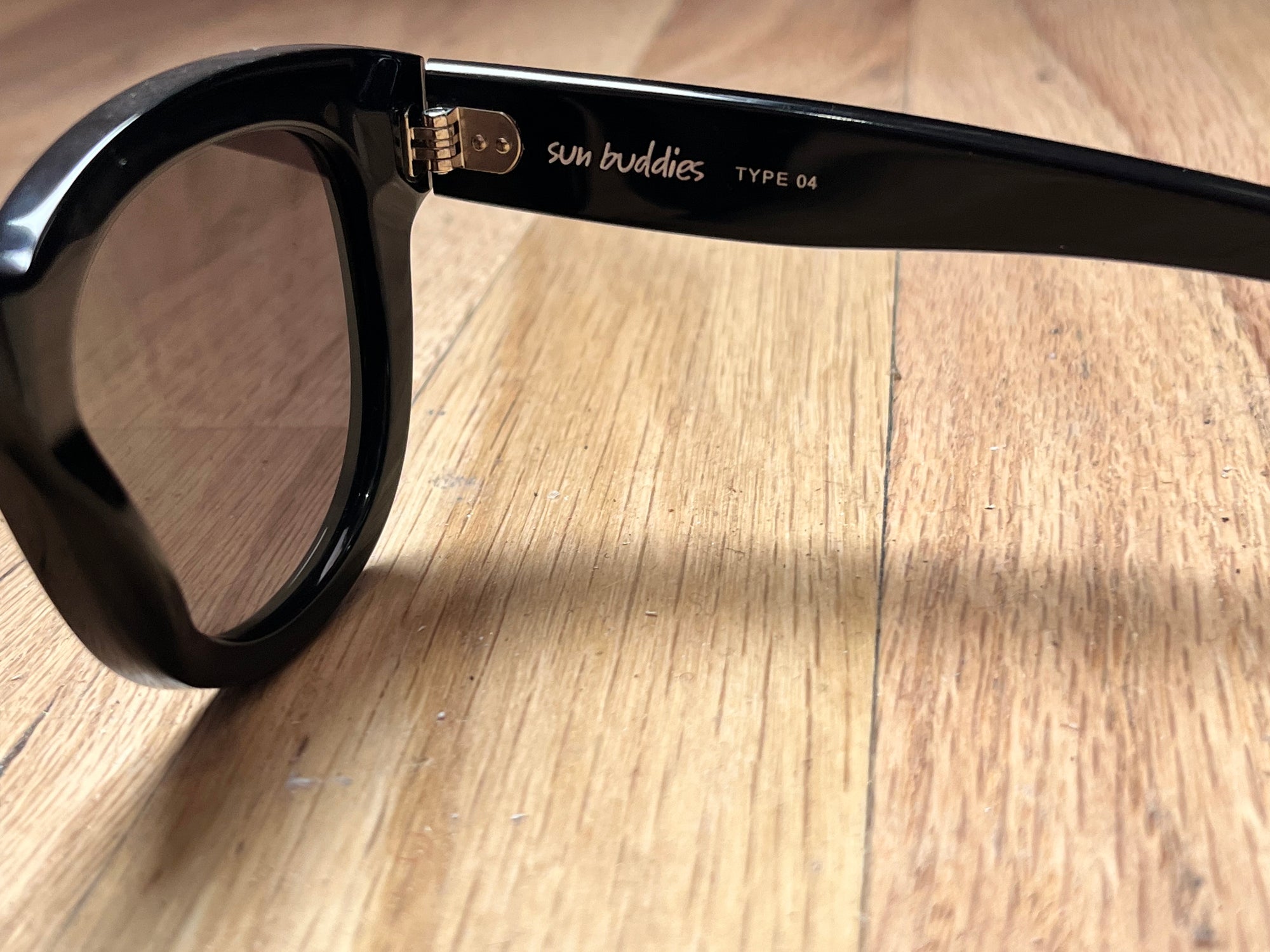 Sun Buddies Black Sunglasses