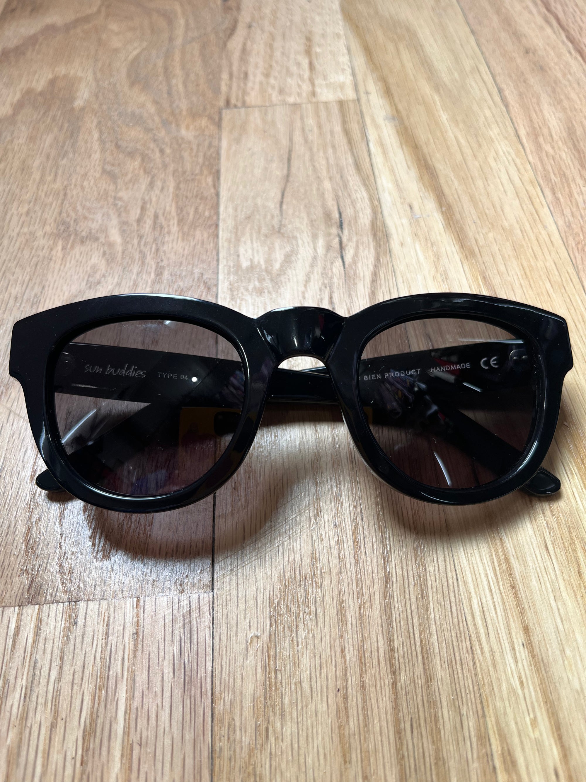 Sun Buddies Black Sunglasses
