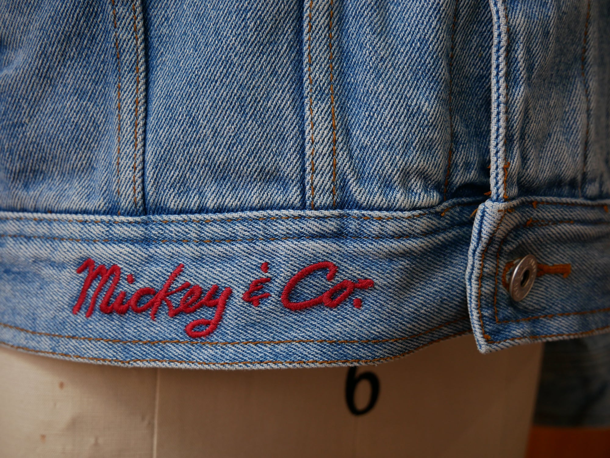 Vintage Mickey & Co. Denim Jacket