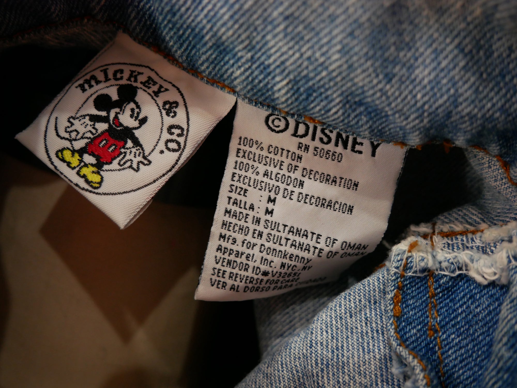 Vintage Mickey & Co. Denim Jacket