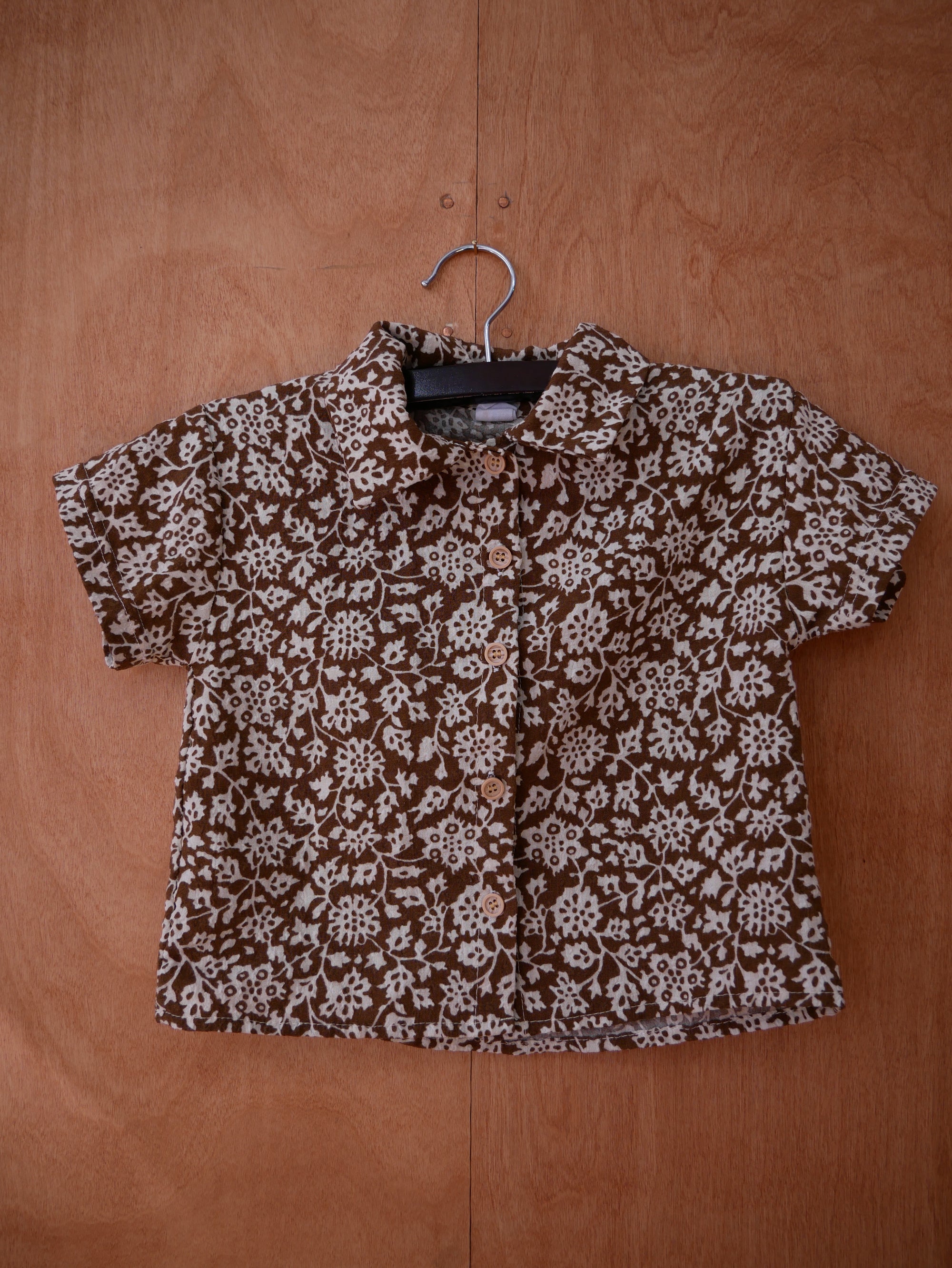 (Kids) Douer kids Secondhand Modern Brown & White Set