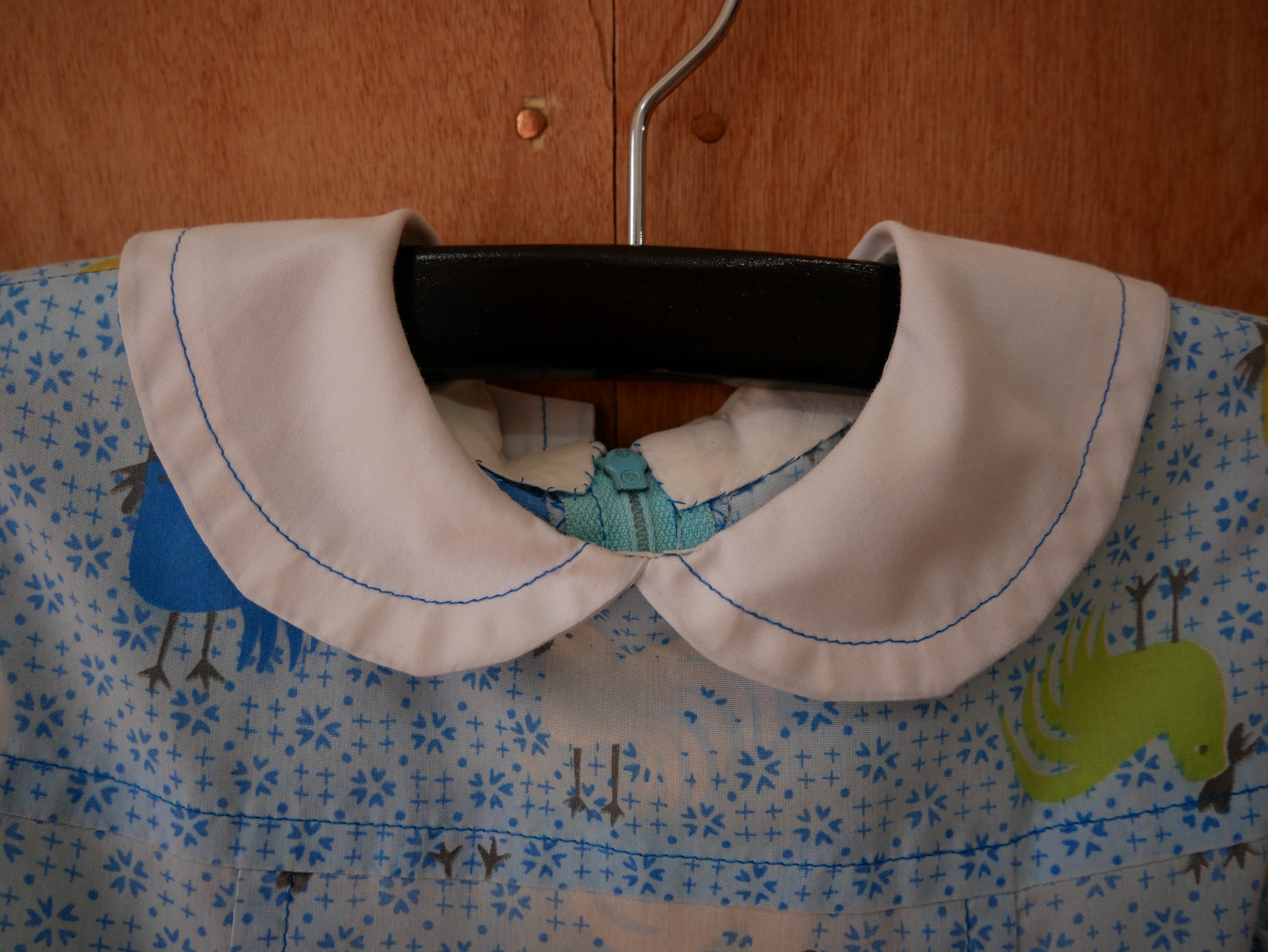 (Kids) Vintage 70s Rooster Dress