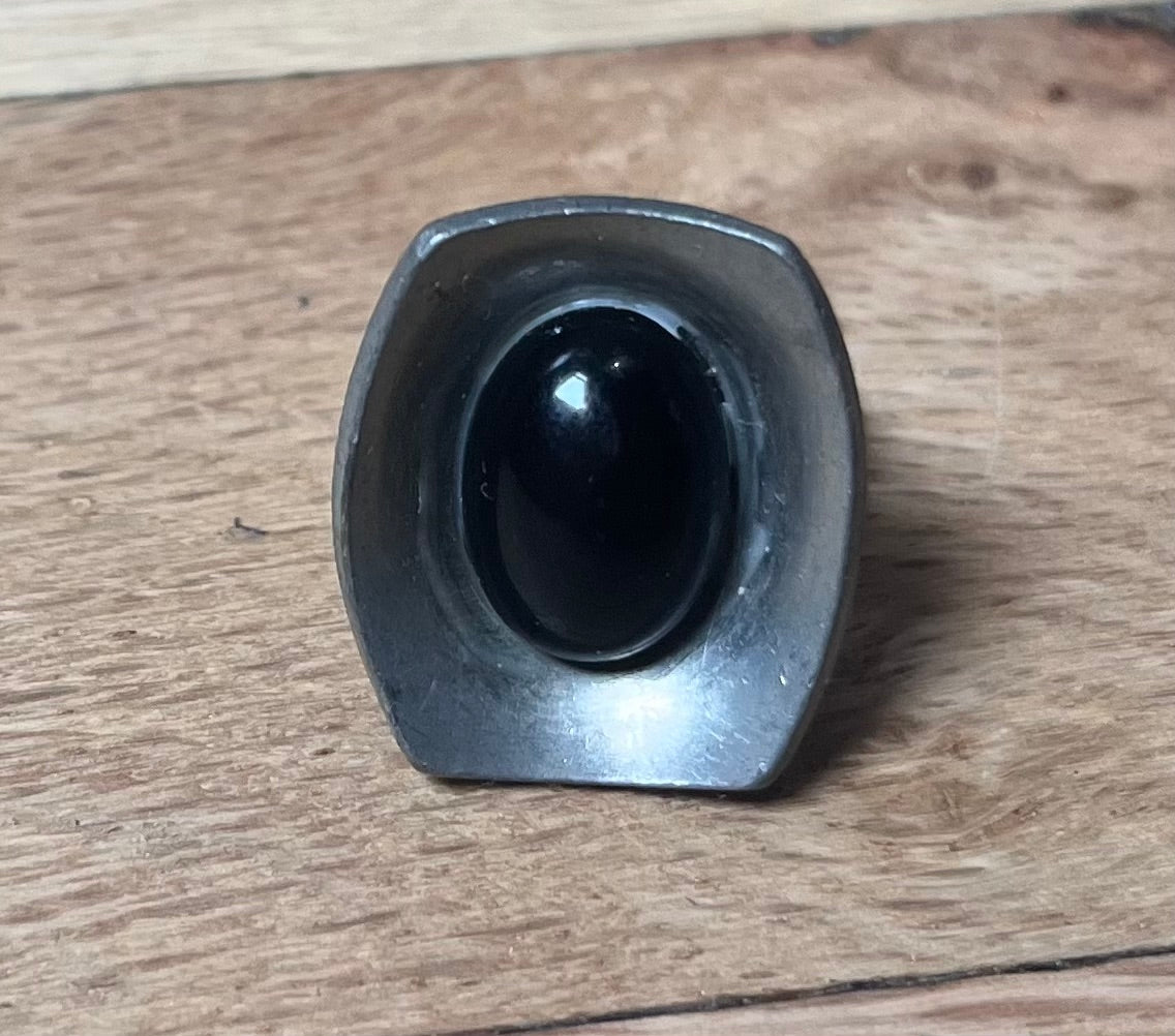 Jorgen Jensen Modernist Pewter Ring