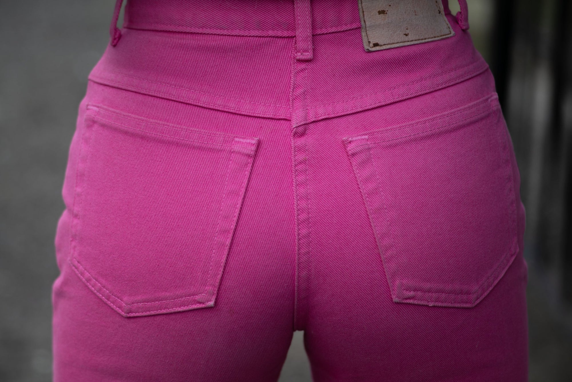 90s Hot Pink Jeans