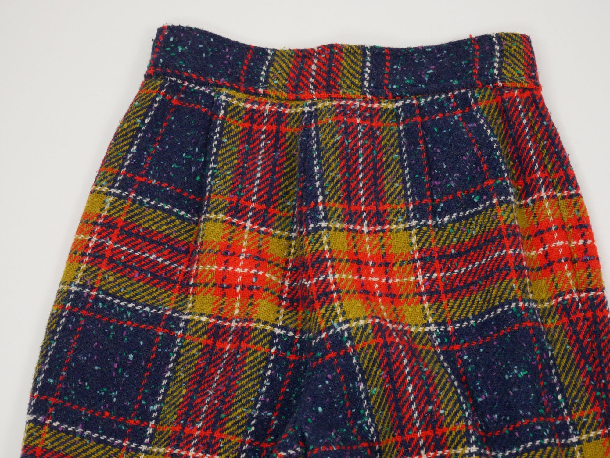 70s Wool Plaid Pant