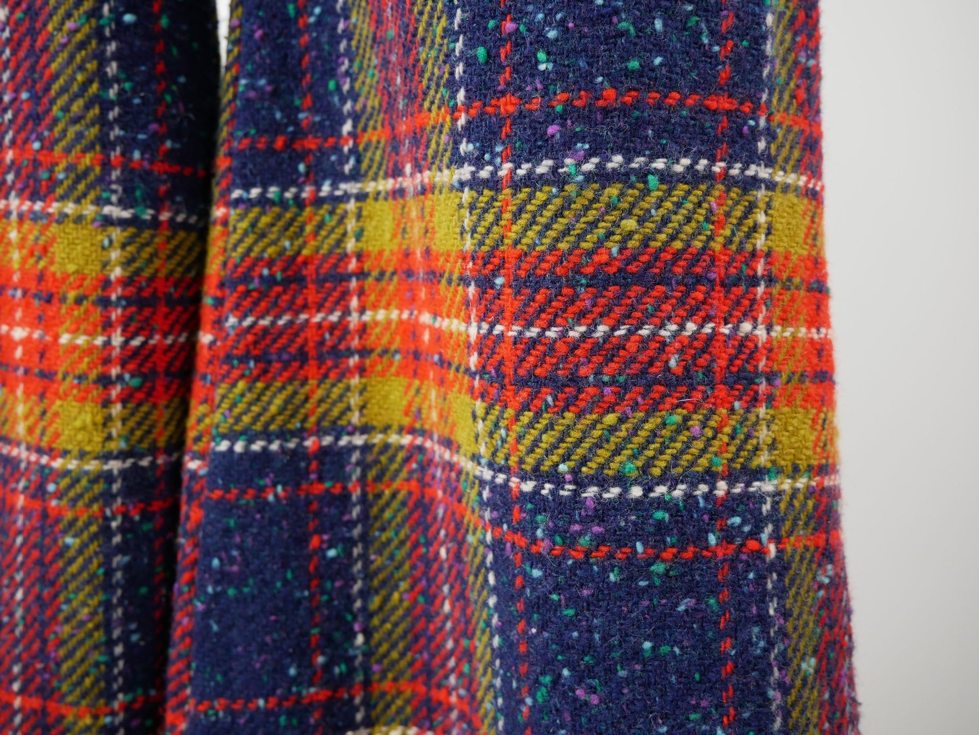 70s Wool Plaid Pant