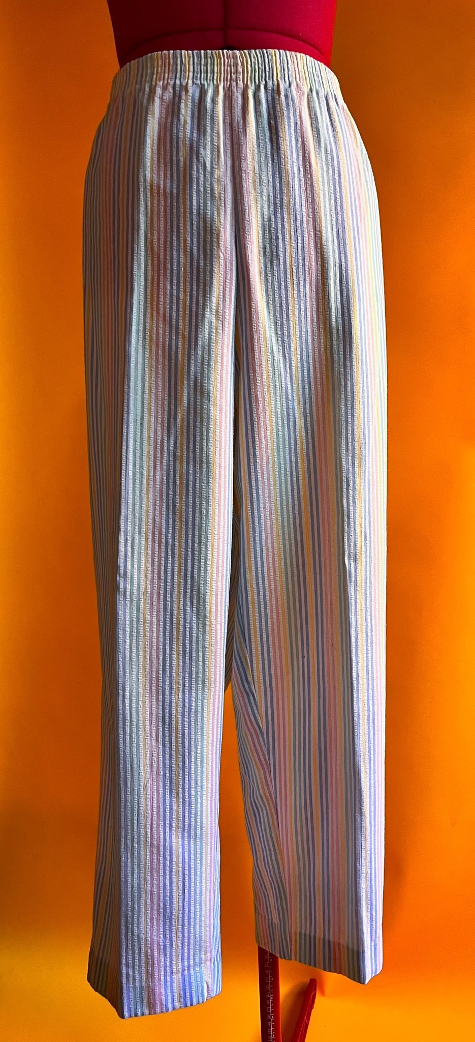 80s Rainbow Striped Pants