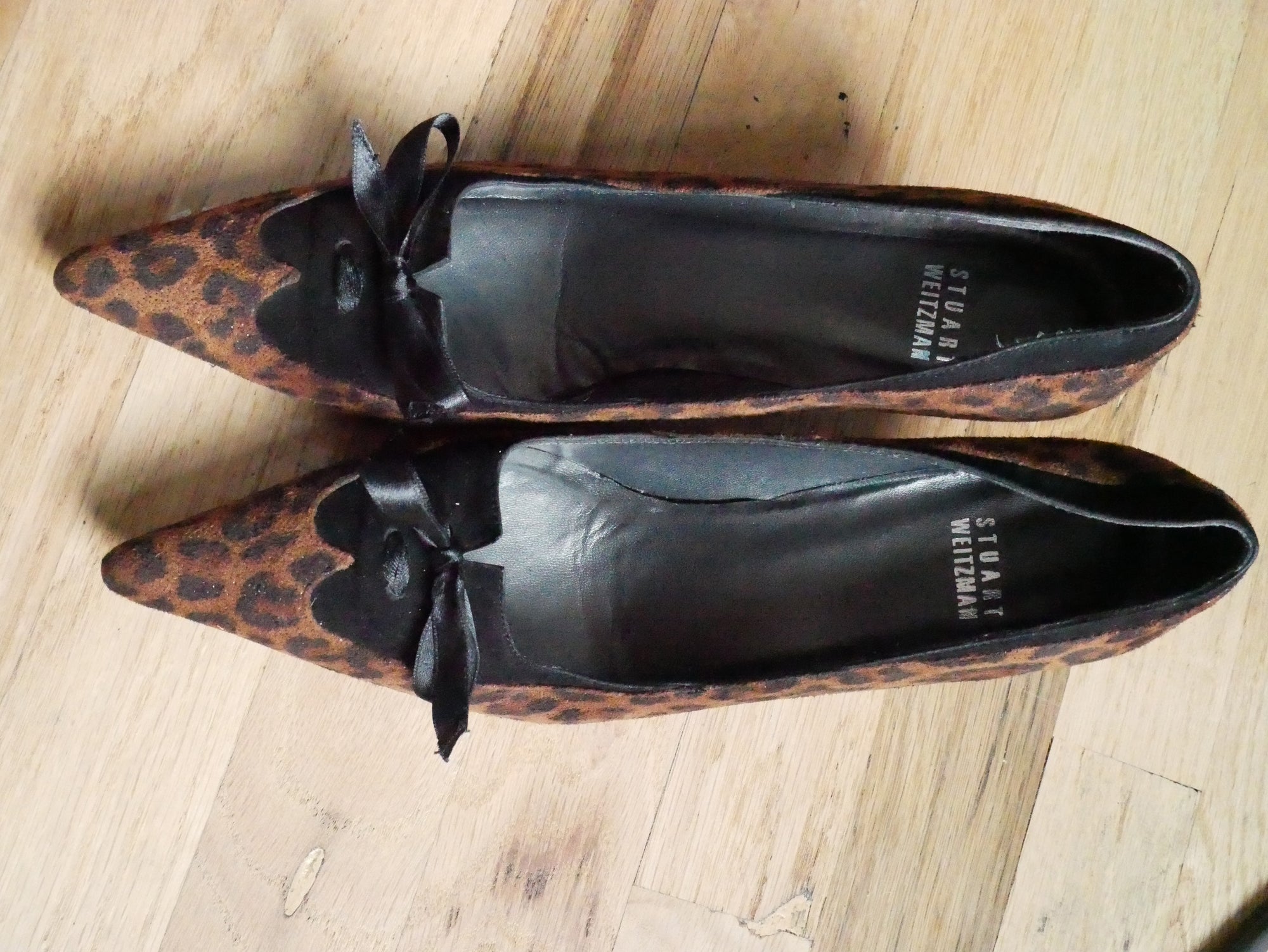 Stuart Weitzman Animal Print Heels Size 7 1/2 N