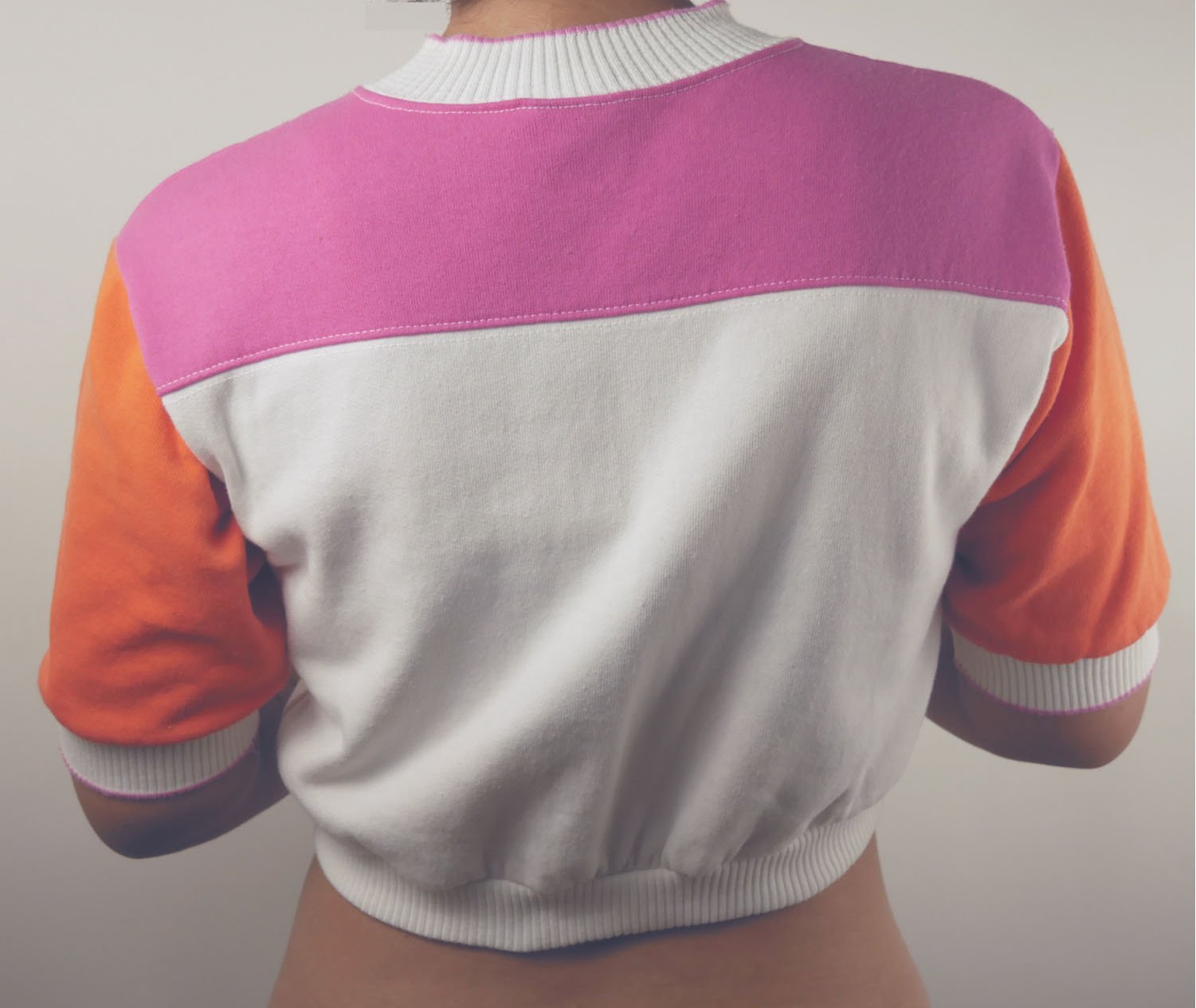 80s Surf Break Crop Top