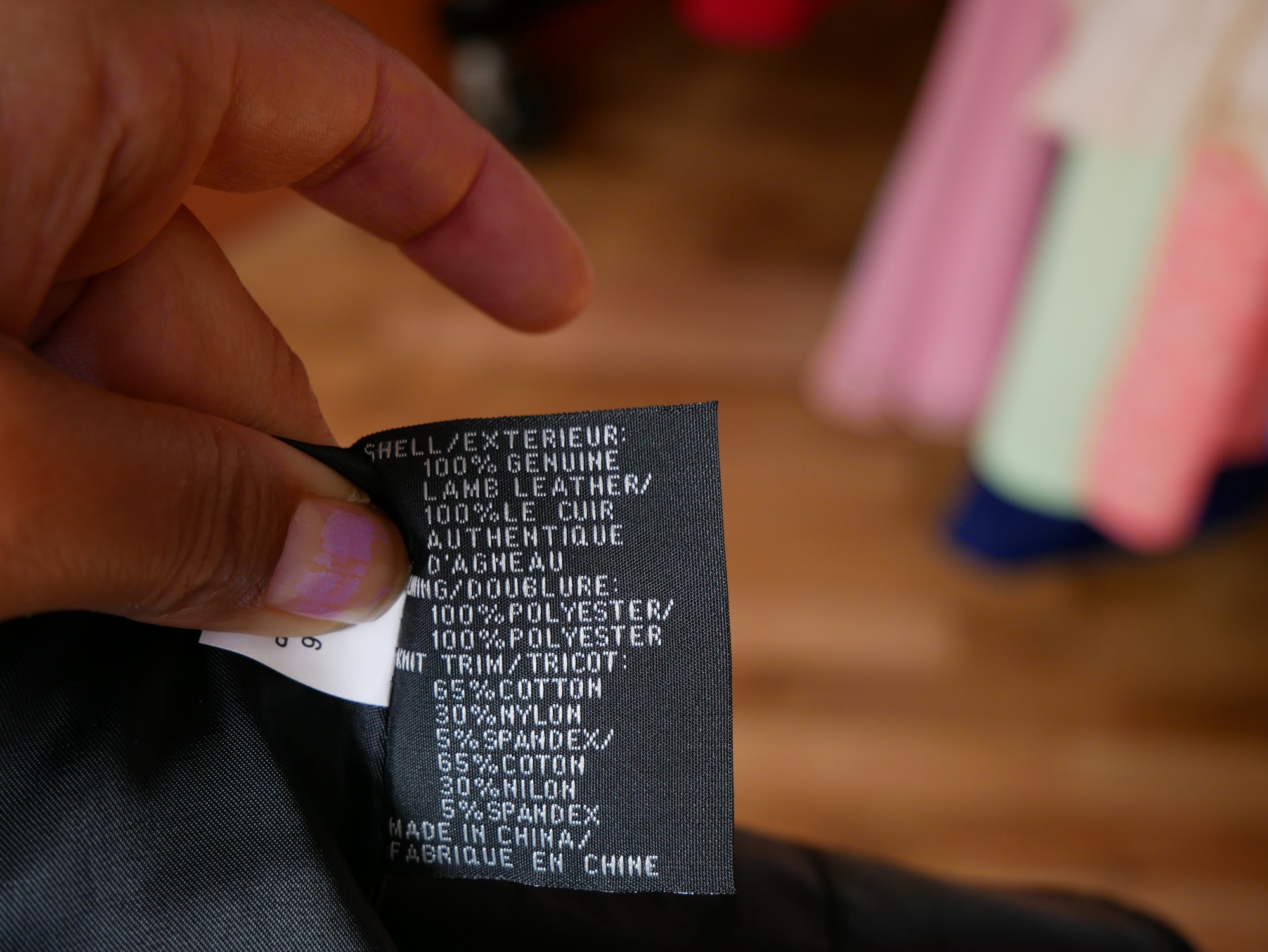 Via Spiga Leather Y2K Jacket