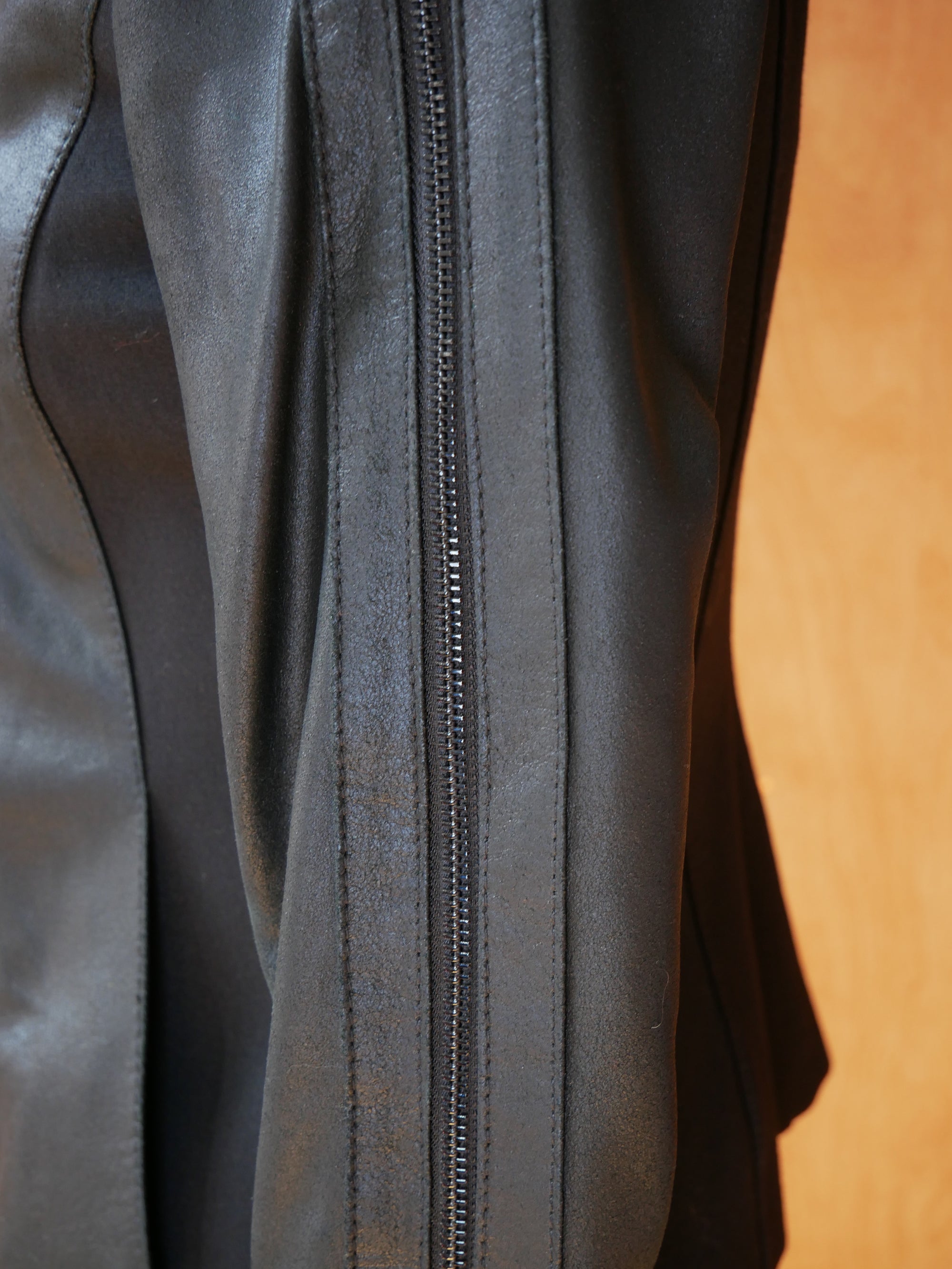 Via Spiga Leather Y2K Jacket