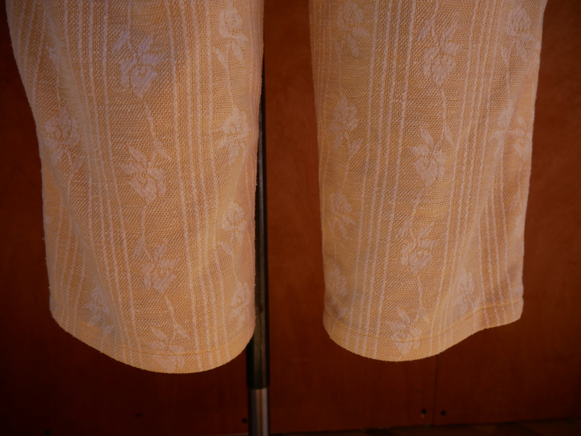 Yellow Floral Slacks