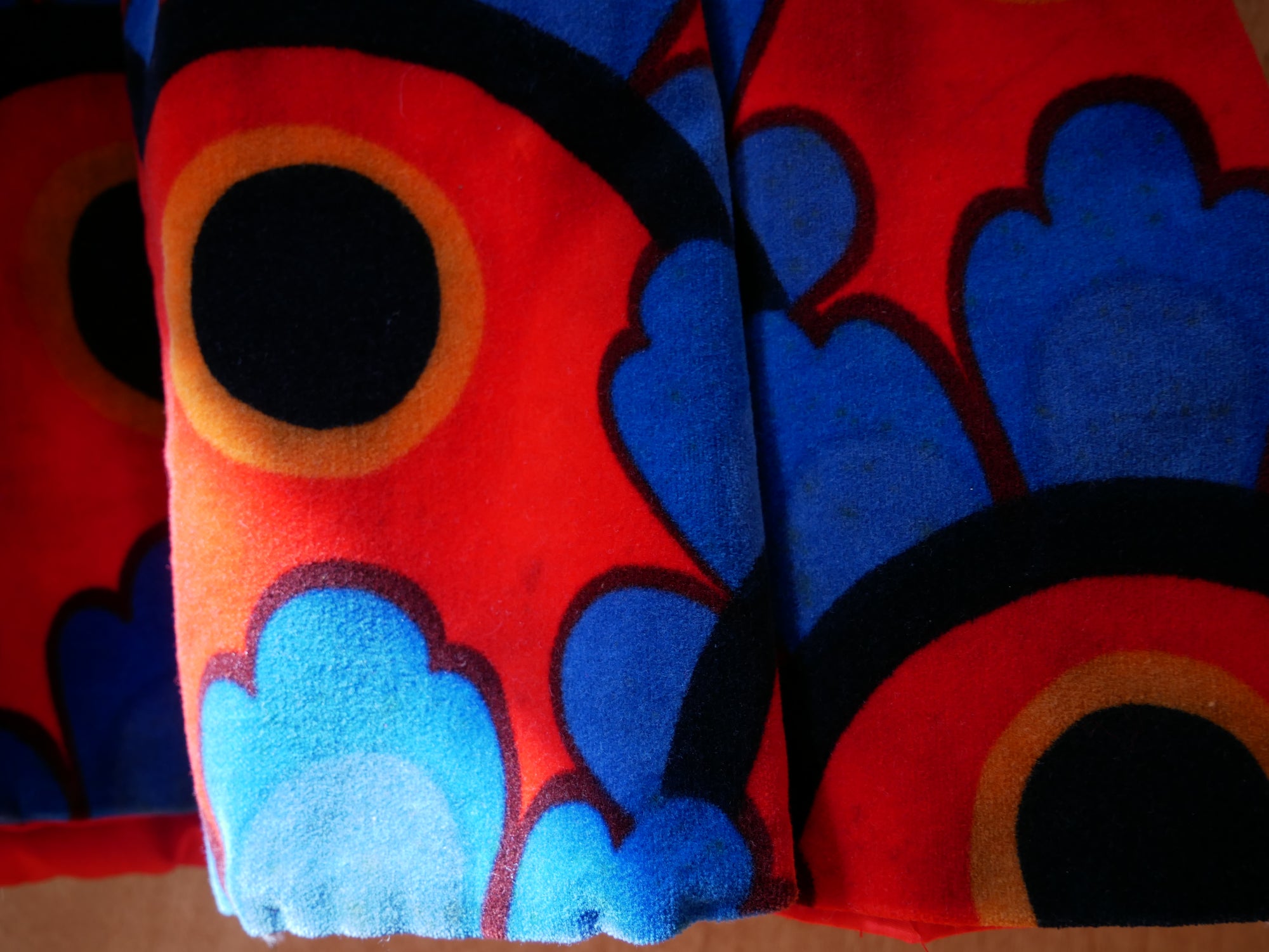 (Kids) Vintage 60s Velvet Sleeveless Dress