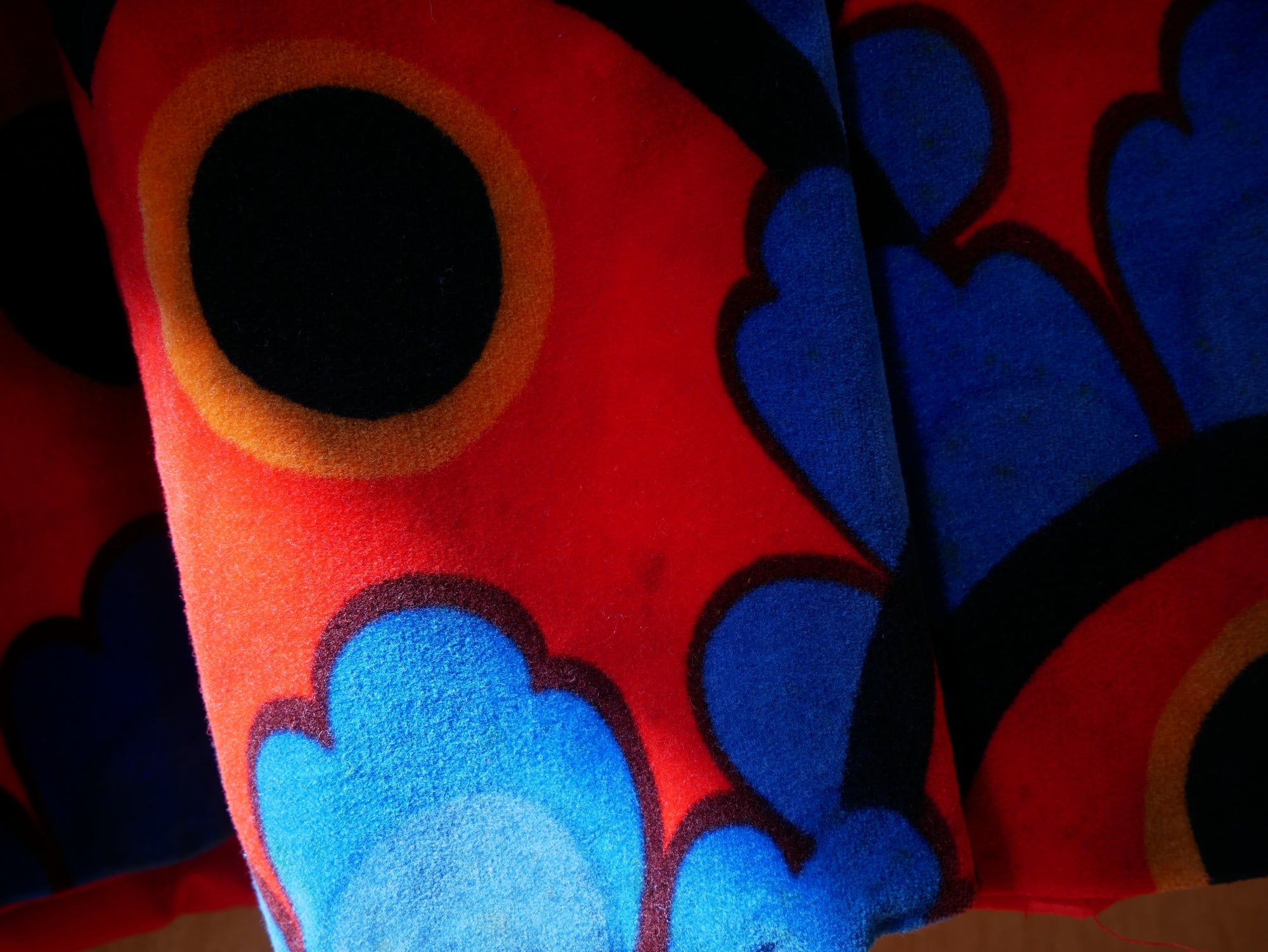 (Kids) Vintage 60s Velvet Sleeveless Dress