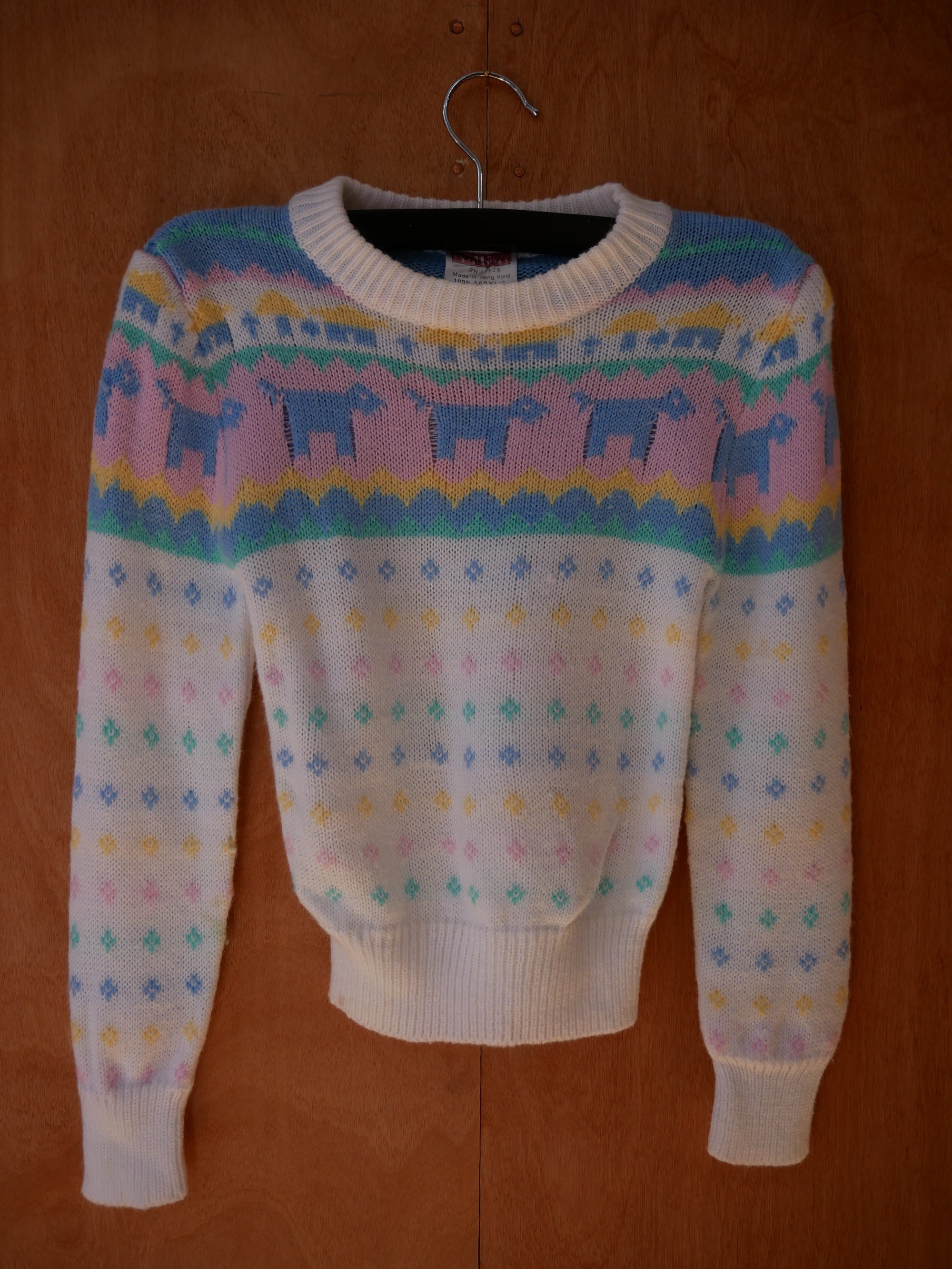 (Kids) Vintage Dog Sweater
