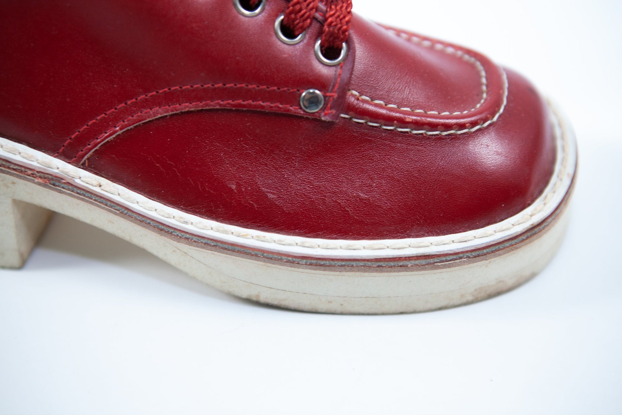 Maroon Chunky Platforms