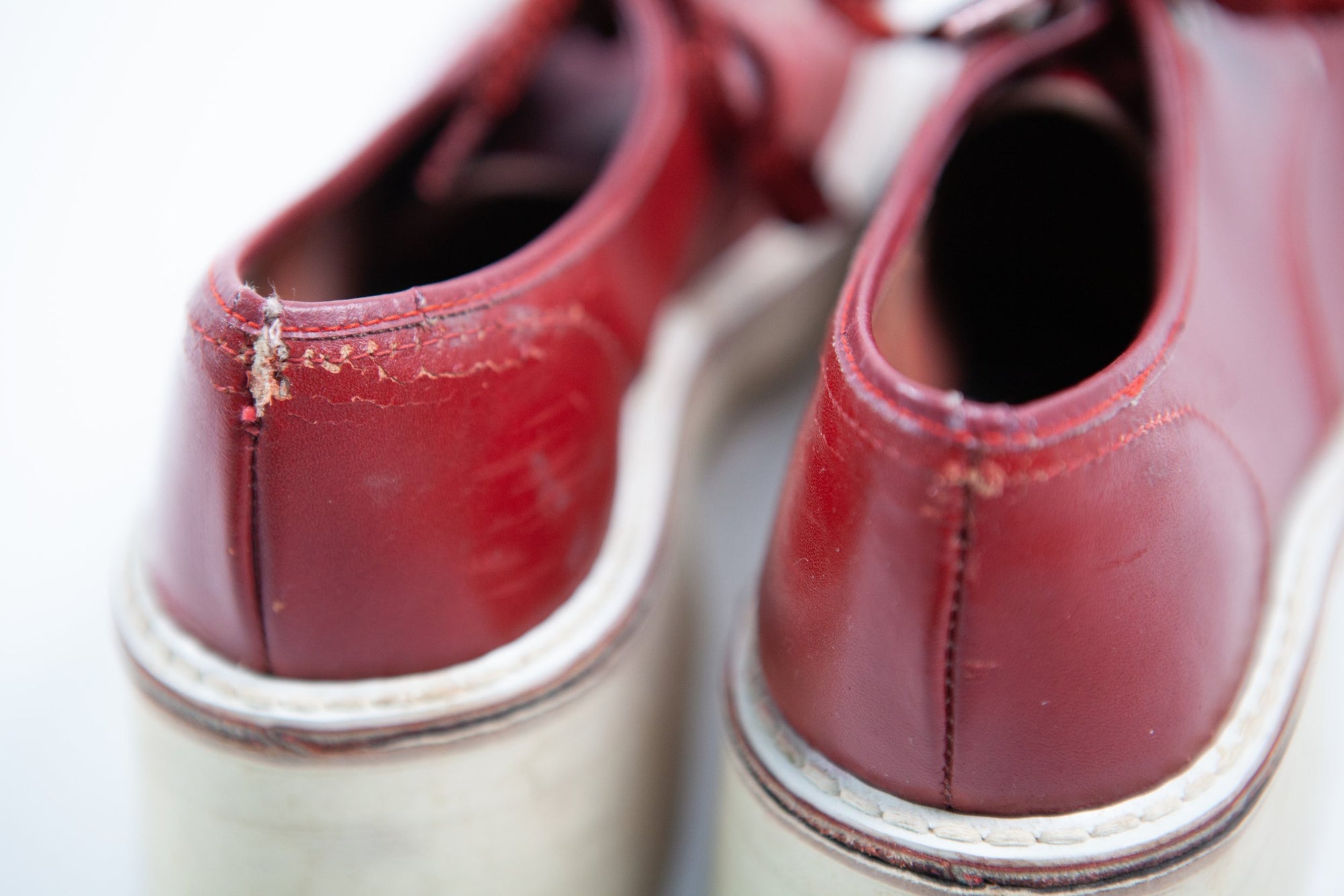 Maroon Chunky Platforms