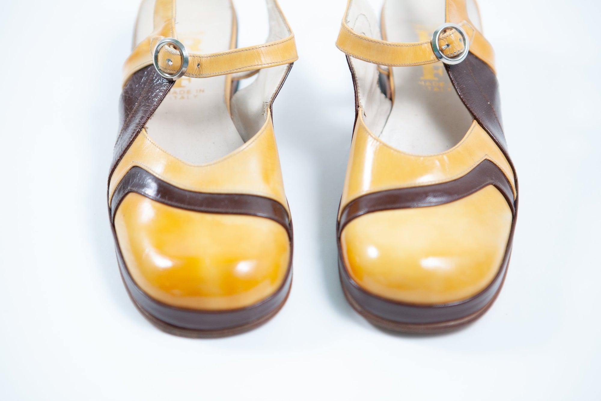 Brown Mod Slingback