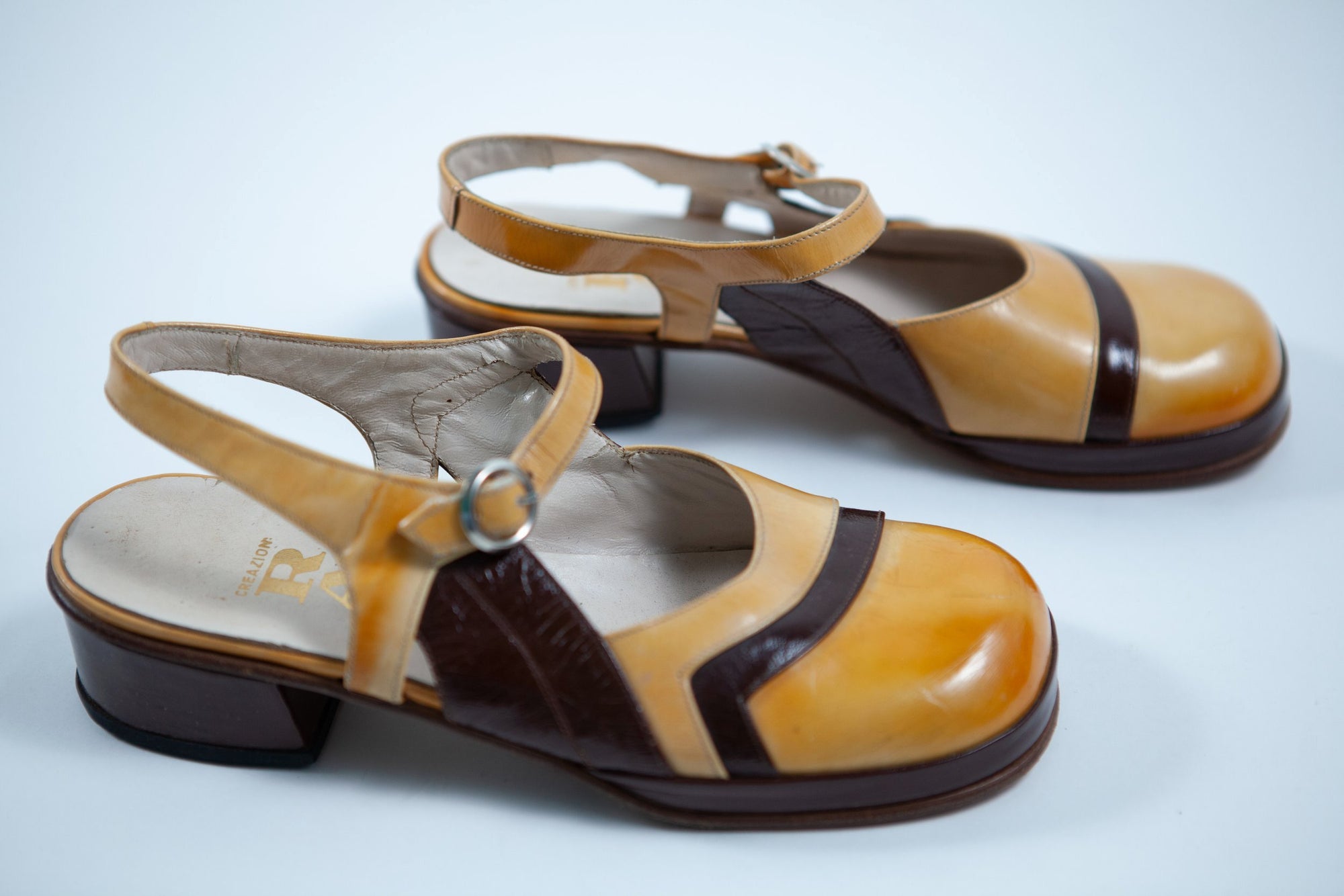 Brown Mod Slingback