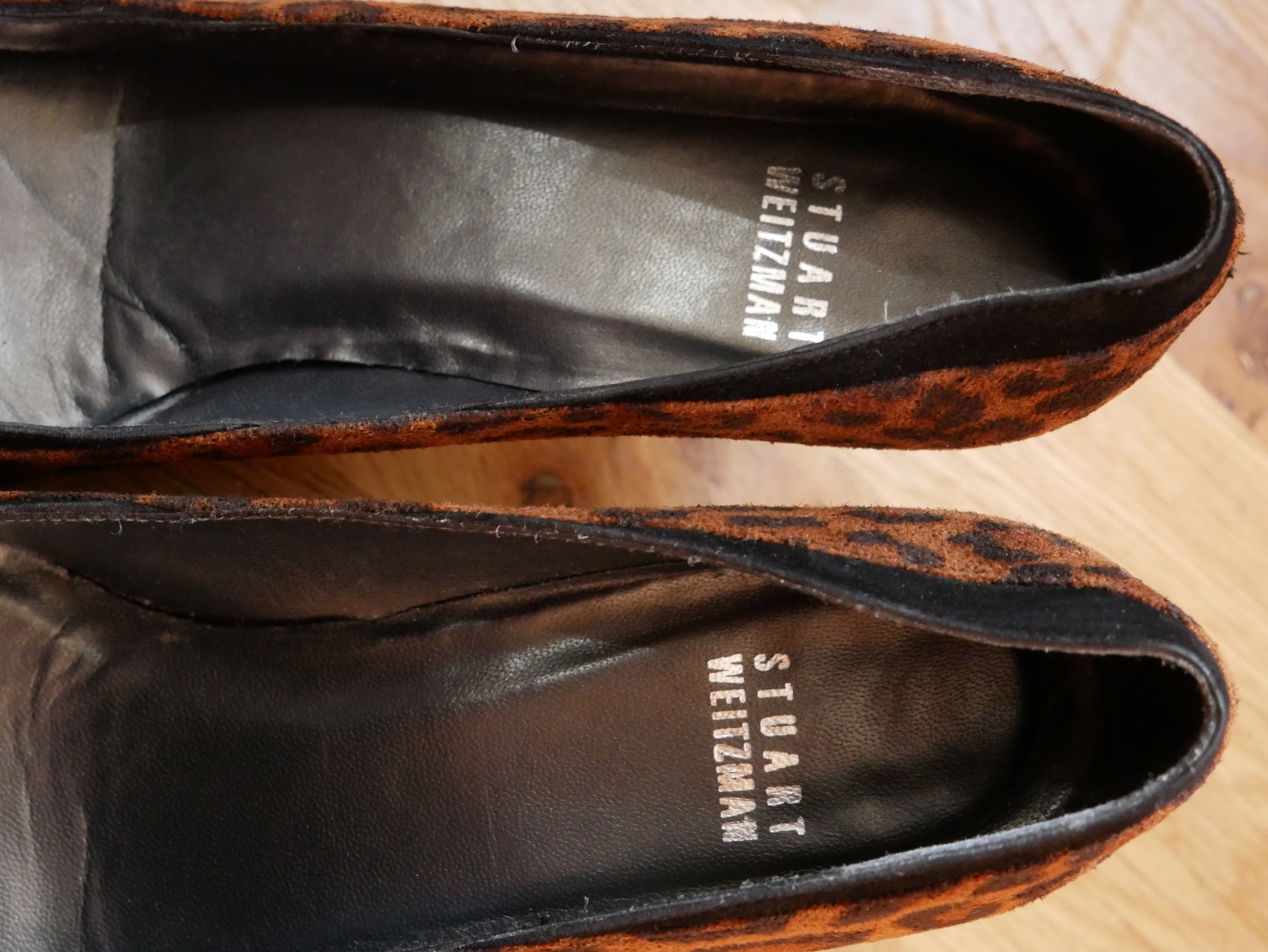 Stuart Weitzman Animal Print Heels Size 7 1/2 N